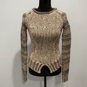Derek Lam ribbed wool blend sweater x-small
